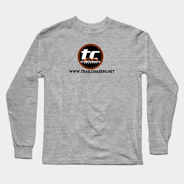 Orange Circle Long Sleeve T-Shirt by trailchasers